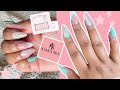 Trying Kiara Sky Gelly Tips for the 1st Time! | + Abstract Nail Trend | TheHeartsandCake90