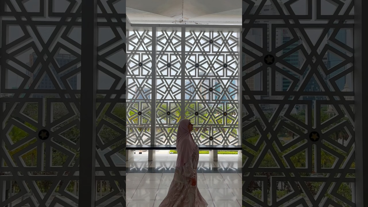 National Mosque of Malaysia, Masjid Negara - beautiful mosque of Malaysia!  