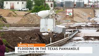 Texas Panhandle Flooding: Feedyards Submerged and Cattle Trapped in Rising Waters