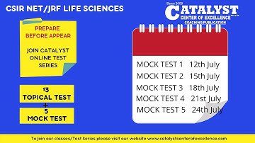 CSIR NET Life Sciences - New Online test series