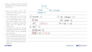The following is a problem that can be modeled in the form of a linear equation of two variables... screenshot 4