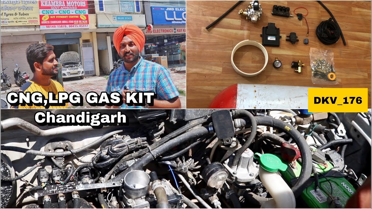 CNG GAS KIT INSTALLATION FOR CARS BEST IN TRICITY FULL
