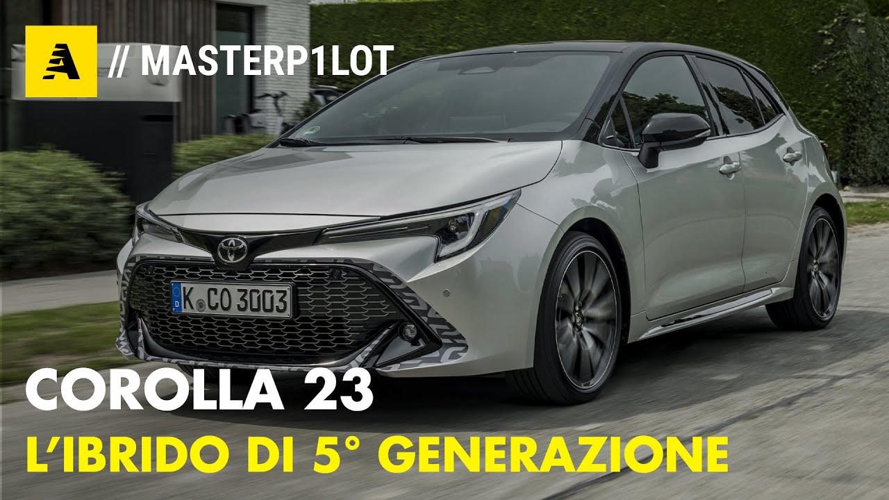 Toyota COROLLA 2023 Meno effetto SCOOTER più CAVALLI (140) YouTube
