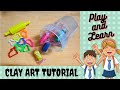 Play and learn clayart tutorial for kids  clay art  knowledge bliss clayart