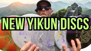 YIKUN's newest discs // Tian Shi, Fu Xi, Xi He (Yikun Disc Sports)