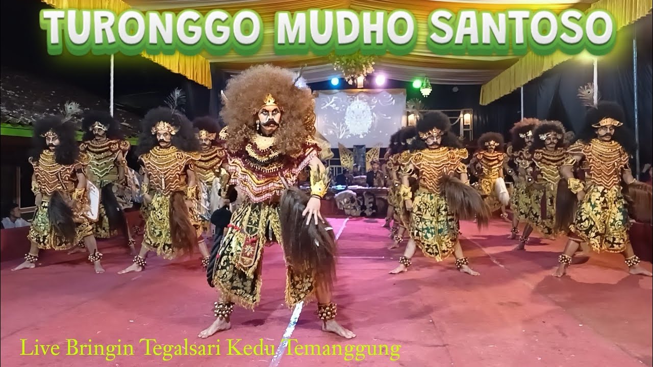 TURONGGO MUDO SANTOSO BENDOSARI || JARAN KEPANG LIVE BRINGIN TEGALSARI KEDU TEMANGGUNG