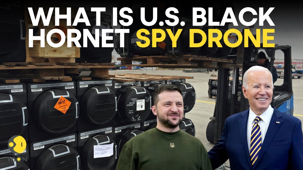 US military provides Ukraine with Black Hornet spy drone as an aid | Russia-Ukraine war live