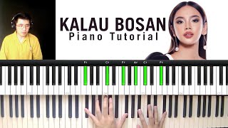 Lyodra - Kalau Bosan (Piano Tutorial   Not Angka)
