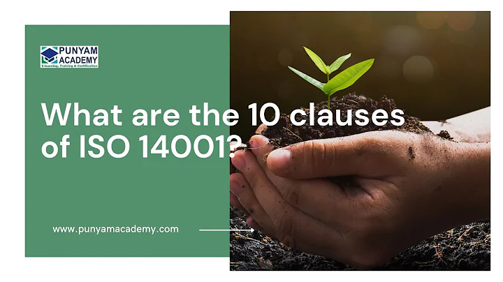 What are the 10 clauses of ISO 14001?