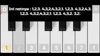 telolet sholawat asyghil versi mini piano lite