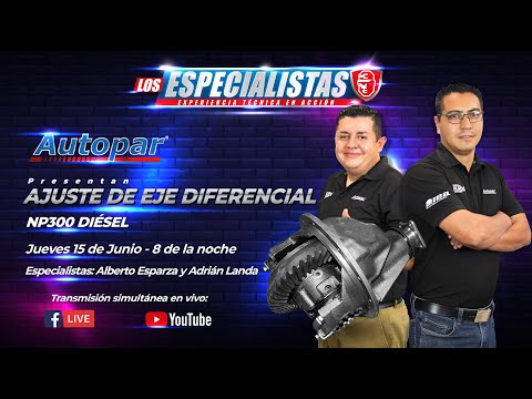 Capacitación técnica Ajuste de Eje Diferencial Nissan NP300 DIESEL - Autopar