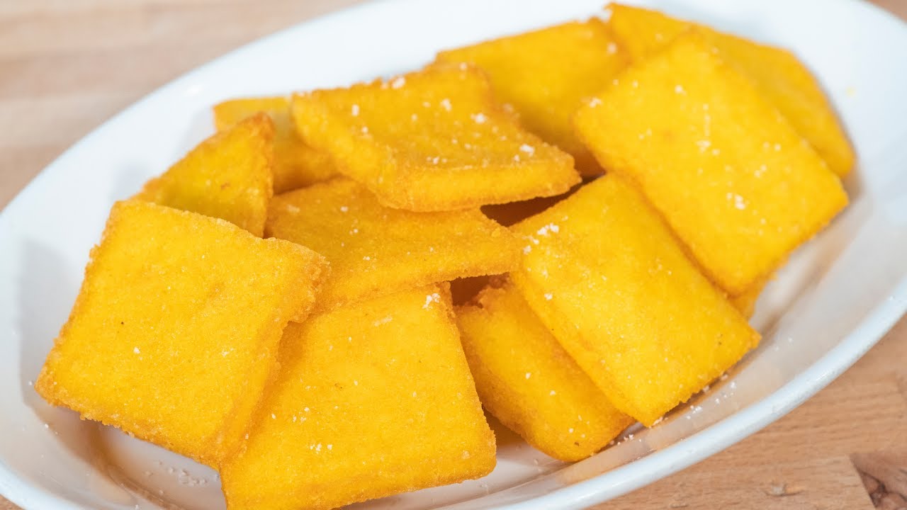 Sgagliozze croccantissime di polenta fritta: come si fanno le sgagliozze pugliesi