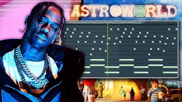 How to Make UNIQUE Dark Beats for Travis Scott | FL Studio
