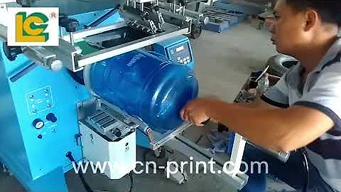 Mineral Water Bottle Screen Printing Machine PA-400N