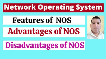 Network Operating System | Features of NOS | Advantages of NOS | |  Disadvantages of NOS | | Hindi |