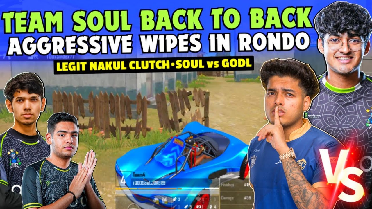 iQOOSouL Back2Back Aggressive Wipes in RONDO 😳 Soul Nakul Legit on Fire ...