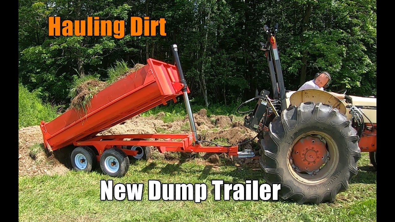 #286 Digging a Ditch, Dump Trailer & More! - YouTube