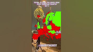 Trying to get a subscriber from every European country day 2 #mapping #shorts #europe