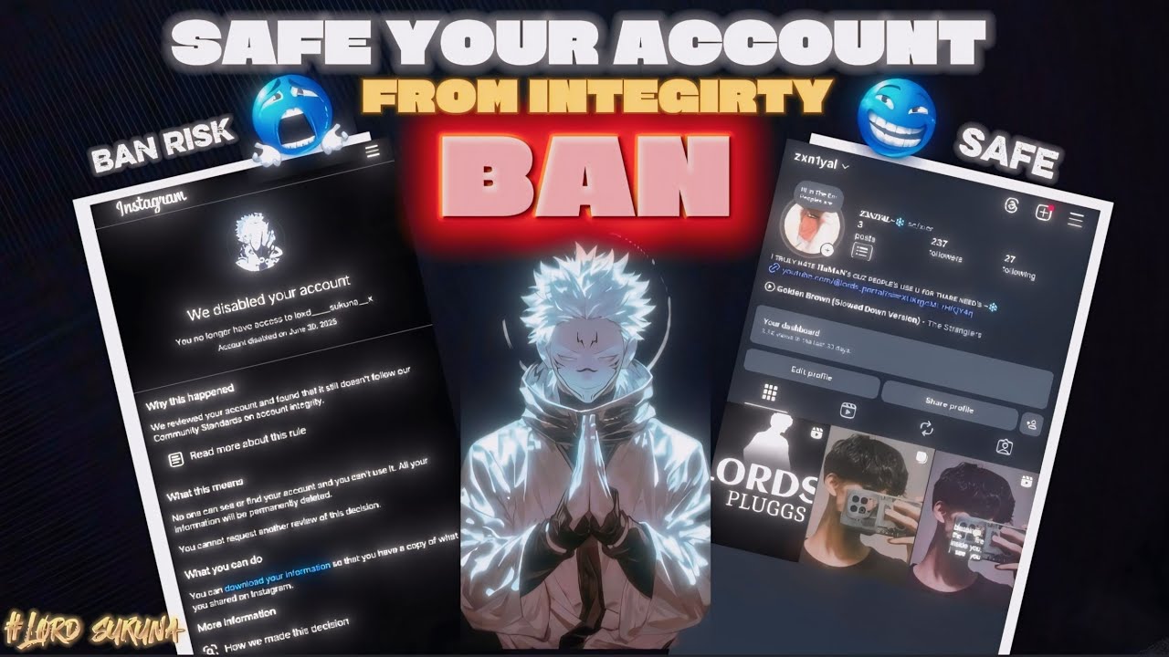 SAFE YOUR INSTAGRAM ACCOUNT🔥FROM INTEGRITY (IP) BAN ||LATEST VIDEO 2026