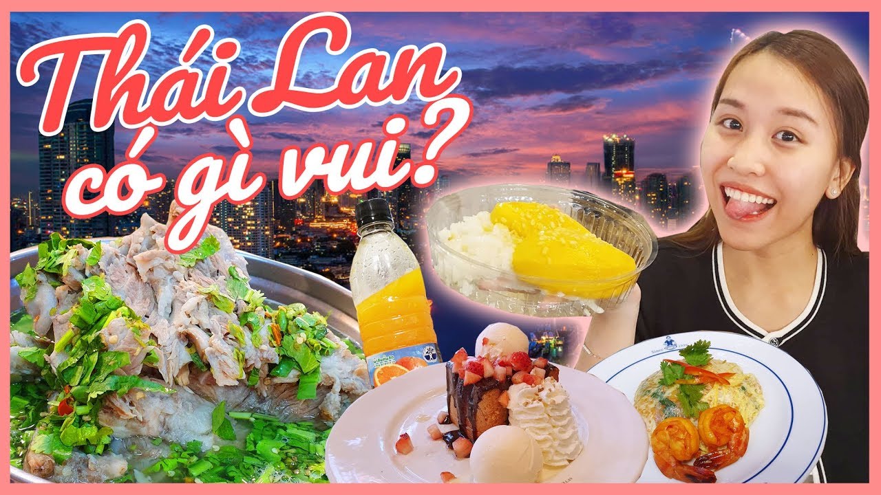 chợ đêm ở thái lan Update Thái Lan có gì vuii?🇹🇭 | Ăn cả chợ đêm tới 12g🍛 | Matxa chân ở Thái siêu thích ♥