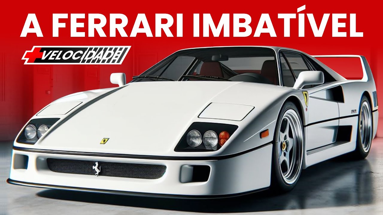 F40 a Ferrari que definiu o termo Supercarro 