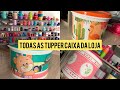 Todas as tupper caixa da loja| lojinha on line| Loja da vivi tupperware