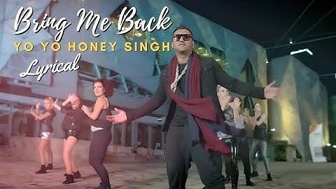 MTV Spoken Word feat Yo Yo Honey Singh - Bring Me Back | Full Official Music#yoyo 