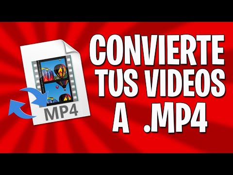 Video: ¿Cómo se guarda un.mov como mp4?