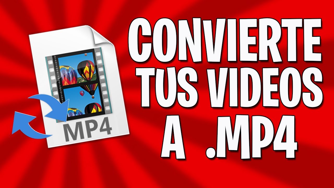 CONVIERTE tus VIDEOS a MP4 Desde tu CELULAR - YouTube