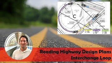 Reading Highway Design Plans - Interchange Loop [Find Change in Heading]
