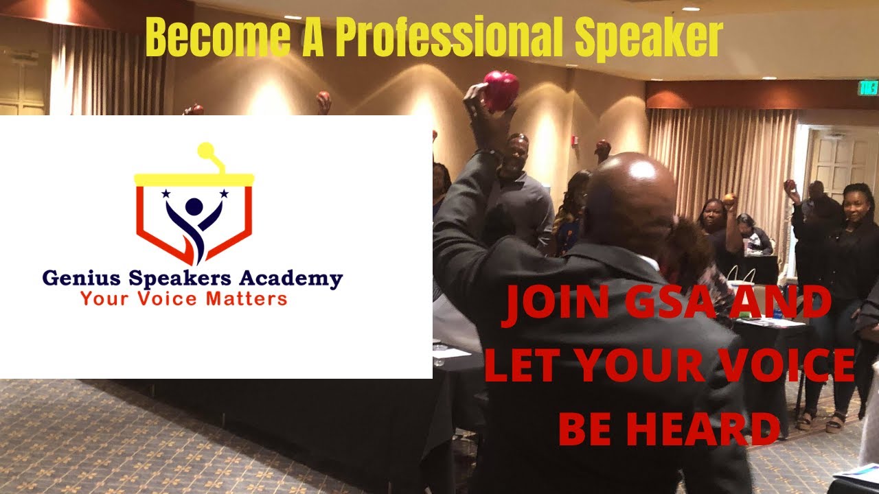 How To A Professional Speaker YouTube