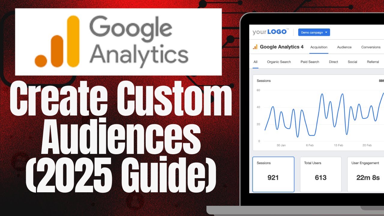 How to Create Custom Audiences in Google Analytics 2025 Guide - YouTube