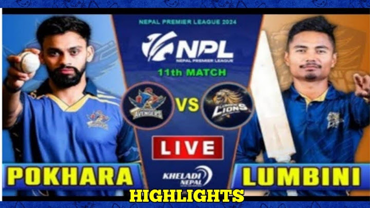 HIGHLIGHTS LUMBINI LIOANS VS POKHARA AVENGERS || Siddhartha bank limited #npl #cricket #highlights