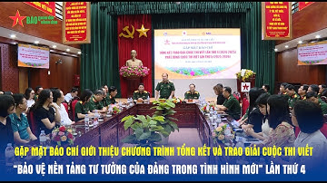 Tổng kết và trao giải Cuộc thi viết “Bảo vệ nền tảng tư tưởng của Đảng trong tình hình mới”