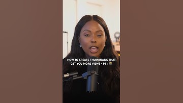 Do THIS to your thumbnails to get more views on your videos - PT 1 📸 #shorts #contentcreation