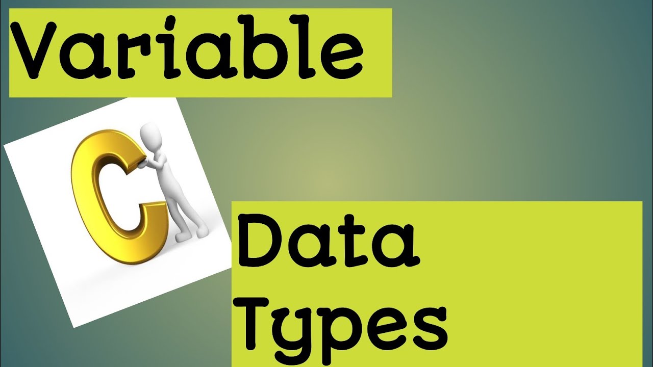 variable and data types - YouTube