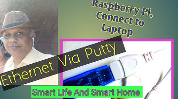 Raspberry Pi,  connected To Laptop By Putty