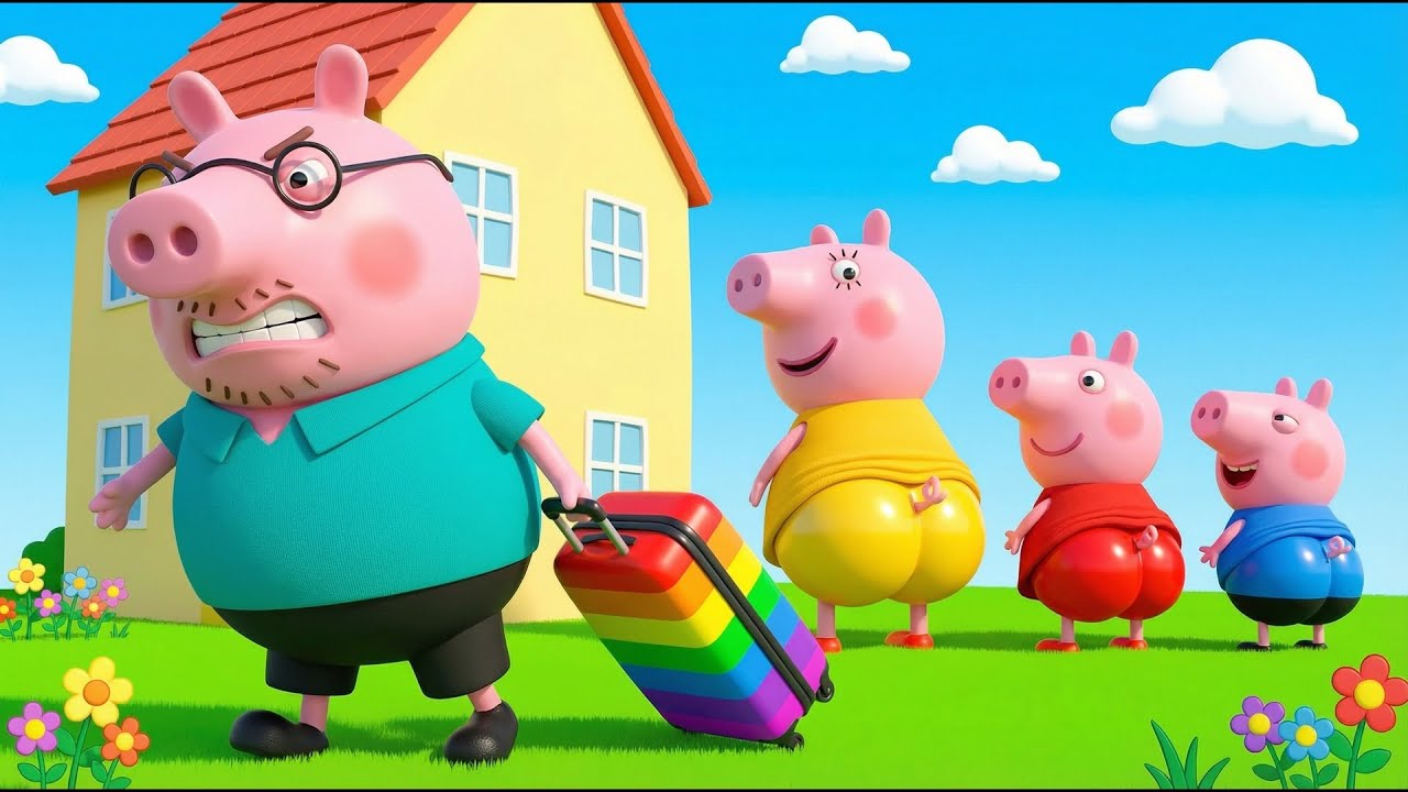 UNBELIEVABLE! Why is Daddy Pig Leaving Home Forever l PEPPA ANIMATION 3D