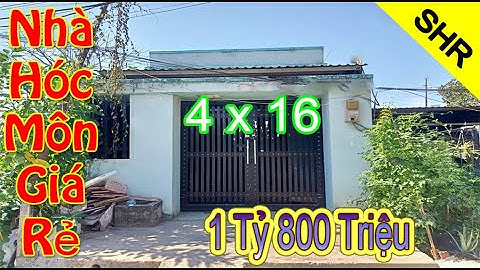 Bán Nhà Hóc Môn Giá Rẻ, Sổ Hồng Riêng 1,8 Tỷ | Nhà Đất Hóc Môn