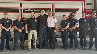 Famous After being victim of random stabbing, St. Augustine priest meets first responders who helped him Profile