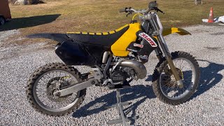 1996 Rm250 Full Build | Walk Around and Start up