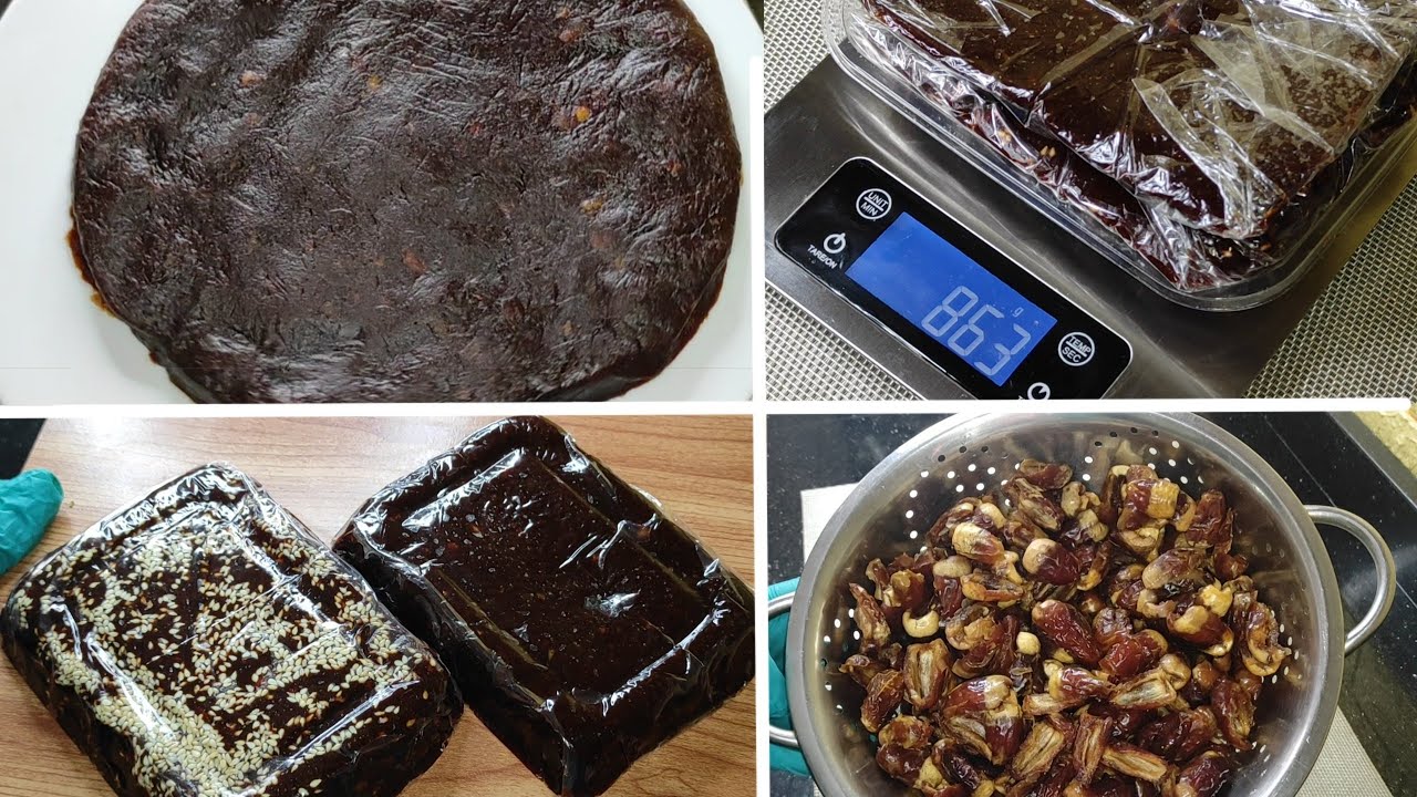 عندك تمرفى البيت⁉️عندك الخير كله هنصنع العجوة لحشو المعجنات بأقل تكلفة✌🏻