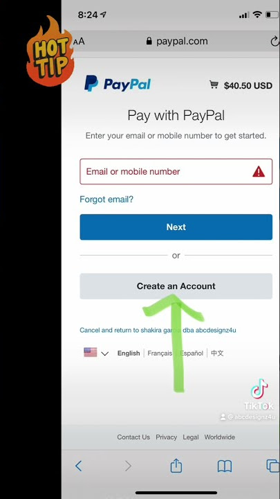 How to pay with PayPal without PayPal account