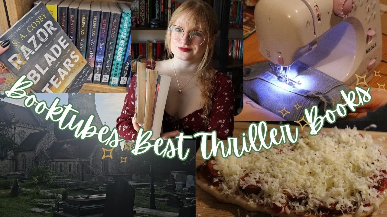 Reading Booktubes Best Thriller books ~ Reading Vlog - YouTube