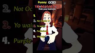 Just Funny VR moments of Gojo from Jujutsu Kaisen #funnymoments #funnyvr #vr #gojo
