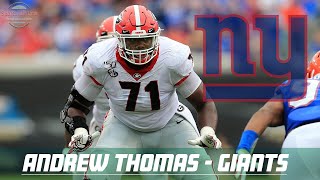 NFL Draft 2020 Andrew Thomas #4 Draft Pick Giants