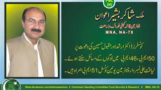 Malik Shakir Bashir Awan Pml N Khushab - 50Mb And 47Mb With Chairman Liaqat