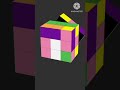Rubiks cube pattern shorts youtubeshorts rubikcube cubemaster