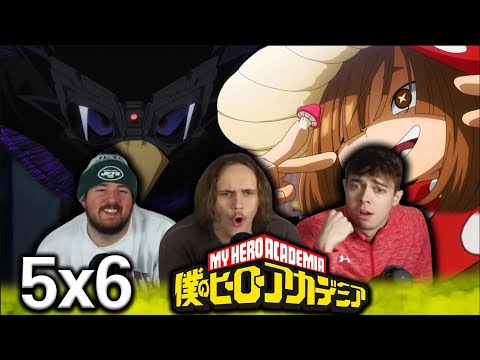 THE MUSHROOMS ARE UNSTOPPABLE!!! | My Hero Academia 5x6 "Foresight" Group Reaction!