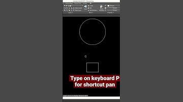 Shortcut keyboard autocad for pan #autocad #autocadmodeling #autocadonline #autocadforbeginners